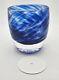 Glassybaby Seattle Sea Seahawks Limited Release 2021 Nla Blue Glitter Swirls