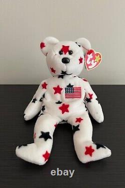 Glory Ty Beanie Baby 1997 The OG America Style With ERRORS