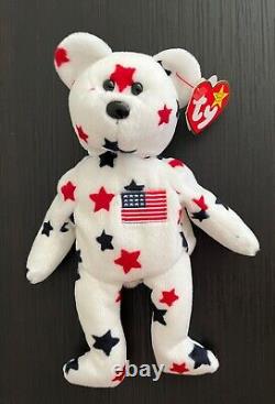 Glory Ty Beanie Baby 1997 The OG America Style With ERRORS