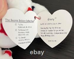 Glory Ty Beanie Baby 1997 The OG America Style With ERRORS