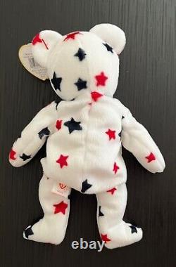 Glory Ty Beanie Baby 1997 The OG America Style With ERRORS