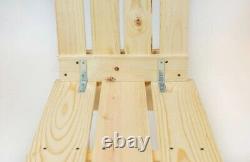 Goat Hoof & Milk Stand for Dwarf & Pygmy Goats 32-inch Hand-Crafted Natural Pine