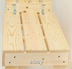 Goat Hoof & Milk Stand for Dwarf & Pygmy Goats 32-inch Hand-Crafted Natural Pine