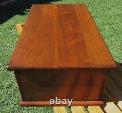 Gorgeous Large Solid Walnut MID Century Modern Vintage Box 50s 60s MCM