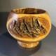 Gorgeous Live Edge Hand Turned, One Of A Kind Black Walnut- Knotty Bowl! Gift