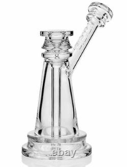Grav Labs Arcline Upright BUBBLER Glass Water Pipe BONG Free Shipping USA