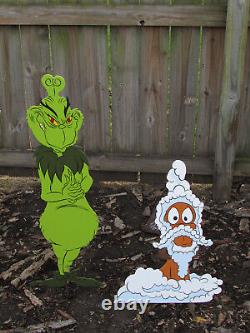Grinch And Max Yard Decor. The Awful Idea. Hand Made In The USA