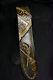 Guitar Strap Leather Tooled All Hand Made In Usa 3.5 Outlaw Series Wanted 5