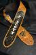 Guitar Strap Leather Tooled All Hand Made In Usa Sheridan Oak Leaf 4 2 Pc Bk