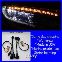 HALOGEN To TYPE R LED Headlight Conversion Adapter FOR 2016-2018 HONDA CIVIC