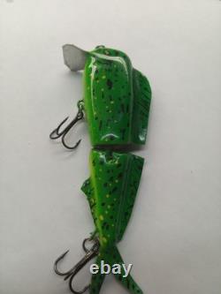 HAND MADE MAHI MAHI SWIMBAIT-made out of Pine wood with metal fins