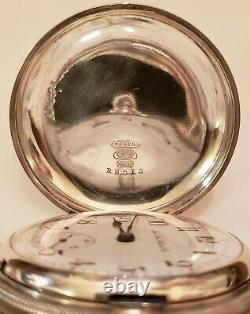 Hamilton 18S. 21 jewels adj. Grade 941 Railroad pocket watch coin silver hunter