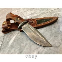 HandForged Knife, Damascus knife, Hunting Knife, Bushcraft knife, Handmade knives