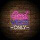 Hand Craft Led Neon Sign'good Vibes Only' Super Bright 12vdc Made In Usa 24x24