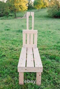 Hand-Crafted 42 Natural Pine Goat Milking Stand for Med-Large Goats Made in USA