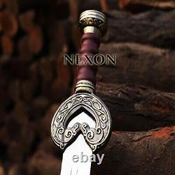 Hand Forged High Carbon Steel Viking Sword Sharp / Battle Ready Medieval Sword