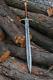 Hand Forged Viking Personalized Damascus Steel Sword Custom Fantasy Sword
