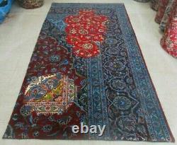 Hand Knotted NEW WOOL Rug 4 X 8 Custom made In USA