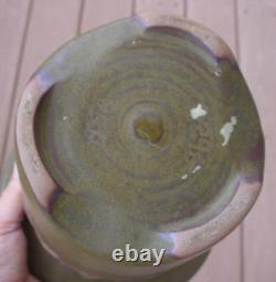 Hand Made Arts & Crafts Period Art Pottery Vase Marked USA 296