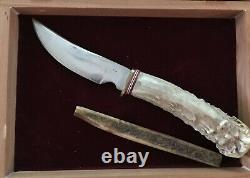 Hand Made Fixed Blade Knife Unique One of a Kind Made in USA