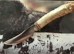 Hand Made Fixed Blade Knife Unique One of a Kind Made in USA