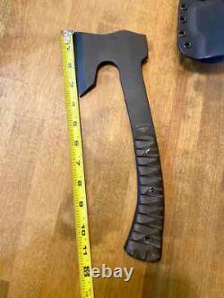 Hand Made Mt Mark 1 Axe Tomahawk By Mark Mccoun Made In The USA Black