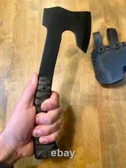 Hand Made Mt Mark 1 Axe Tomahawk By Mark Mccoun Made In The USA Black