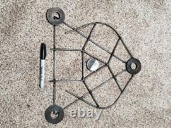 Hand Made USA Metal Wall Art Abstract Decor Welder Artist Steampunk Man Cave