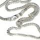 Hand Made In Usa. 925 Sterling Silver Cuban Curb Chain 24 Inches