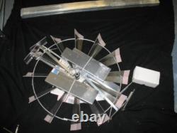 Hand Made in the USA Aluminum Garden Windmill, Wind Wheel No Base
