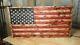 Hand Torched American Flag. Veteran Made. Made In Usa