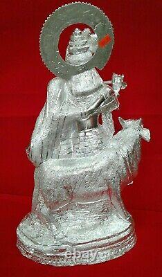 Hand made Aluminum radha krishna 17 inches tall USA Seller fast ship