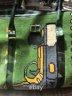 Hand made afghan war bag rugs. Usa war rugs, weapons war rugs