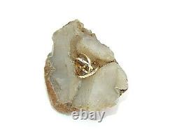 Hand made in USA 10K Yellow Gold Interlocking Triple Band Rolling Ring -Custom