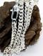 Hand Made In Usa Solid925 Sterling Silver 5 Mm Wide Miami Cuban Curb Links Chain