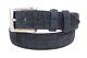 Handmade Aaa Ultra Suede Navy Blue Alligator Leather Belt (made In U. S. A)