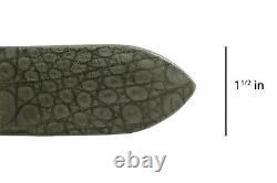 Handmade AAA ULTRA Suede Olive Green Alligator Leather Belt (Made in U. S. A)