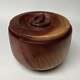 Handmade Acacia Wood Jar With Lid, Made In Usa