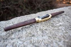 Handmade Brass Spokeshave Flat Sole O1 Tool Steel Blade USA Made