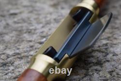 Handmade Brass Spokeshave Round Sole O1 Tool Steel Blade Made in USA Handmade Brass Spokeshave Round Sole O1 Tool Steel Blade Made in USA