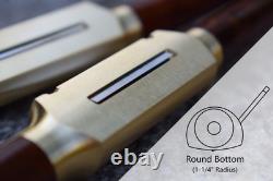 Handmade Brass Spokeshave Round Sole O1 Tool Steel Blade Made in USA Handmade Brass Spokeshave Round Sole O1 Tool Steel Blade Made in USA