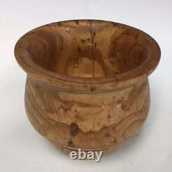 Handmade Cherry Wood Bowl, Made in USA