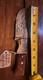 $$ Handmade Custom Knife-usa/damascus-nice-hunting/beautiful/uk Birch Burl$$