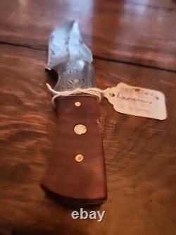 $$ Handmade Custom Knife-USA/Damascus-NICE-HUNTING/BEAUTIFUL/UK BIRCH BURL$$