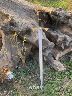 Handmade Damascus Steel, Game Of Thrones Cosplay, Dark Sister Sword With Scabard