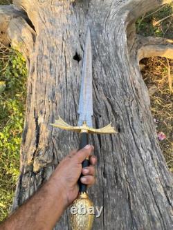 Handmade Damascus Steel, Game Of Thrones Cosplay, Dark Sister Sword With Scabard
