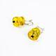 Handmade Earrings With Natural Baltic Amber