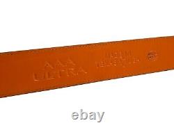 Handmade Genuine AAA ULTRA Suede Tan Alligator Leather Belt (Made in U. S. A)