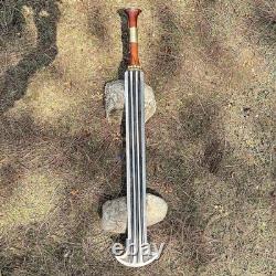 Handmade Konda Ikakalaka Sword Large African-Inspired Tribal Design