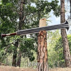 Handmade Konda Ikakalaka Sword Large African-Inspired Tribal Design